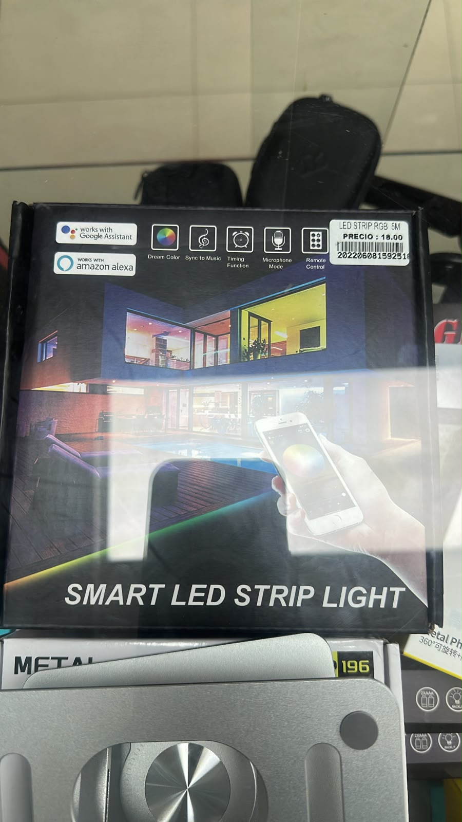 Smart LED Strip Light RGB 5M — Compatible con Alexa y Google Assistant | Control por App y Voz