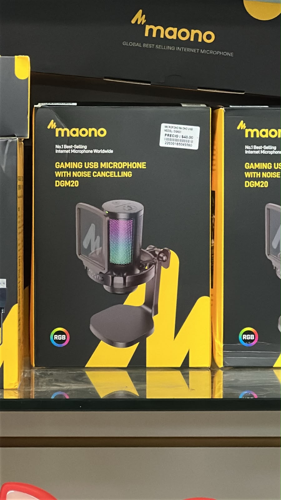 Maono DGM20 — Micrófono USB Gaming RGB con Cancelación de Ruido | #1 Best-Selling Worldwide