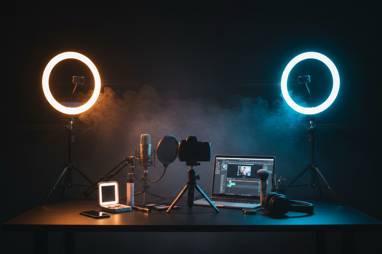 LED Panel Ring Light Kit 2-Pack