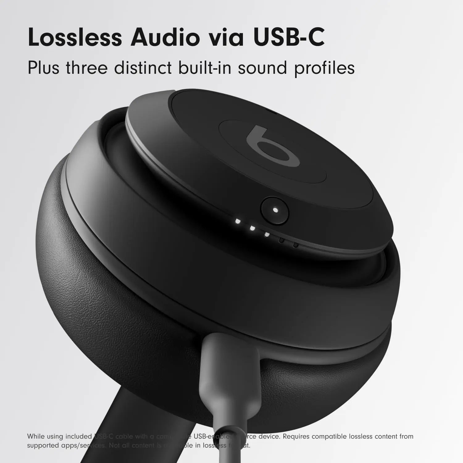 Beats Studio Pro - Premium Wireless Over-Ear Headphones- up to 40-Hour Battery Life, Active Noise Cancelling, USB-C Lossless Audio, Apple & Android Compatible - Black