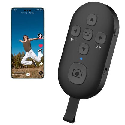SEANCHEER R1 Tiktok Scrolling Remote Control for Phone, Page Turner for Kindle App, Camera Shutter Controller for Photo and Video, Connect via Bluetooth, USB-C Charging