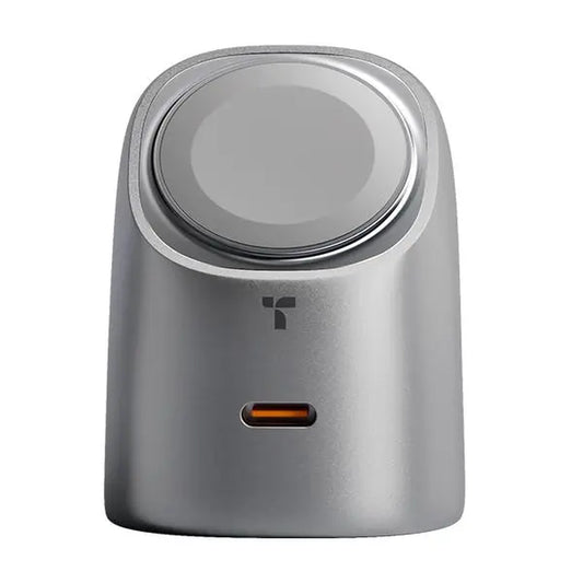 TORRAS Flasheye 2-In-1 Gan 45W USB-C Wall Charger Block - Fast Charging for Apple Watch, Iphone 17/16/15, Macbook, 90° Foldable, Space Grey