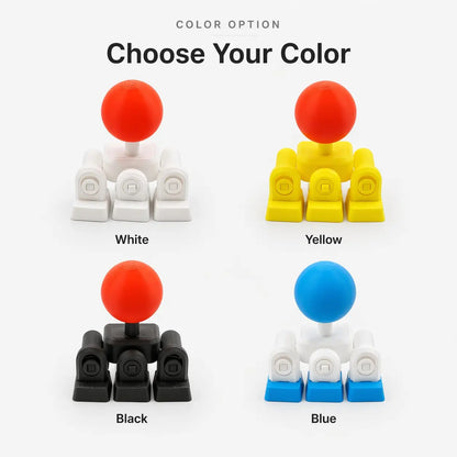 3D Printed Joystick Keycap for Mechanical Keyboard, Creative Stress Relief Desk Decor