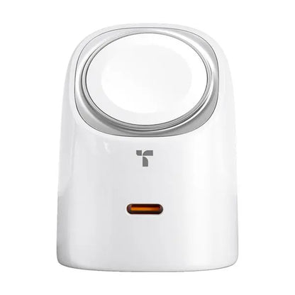 TORRAS Flasheye 2-In-1 Gan 45W USB-C Wall Charger Block - Fast Charging for Apple Watch, Iphone 17/16/15, Macbook, 90° Foldable, Space Grey