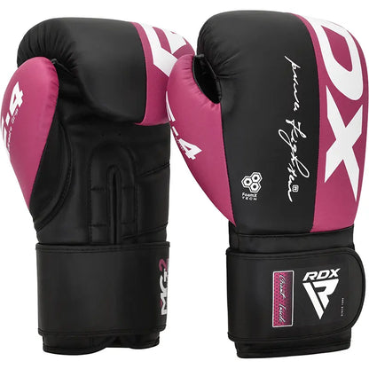 RDX F4 Sparring Gloves 2 Gloves with Kalixa Skin Maya Hide Leather. Boxing Equipment Protective Gear
