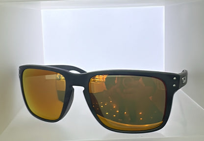 Oakley Holbrook OO9102 — Matte Black Prizm Fire Gold. Para Hombre