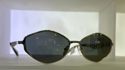 Michael Kors MK — Geometric Hexagonal Gold Smoke. Para Mujer