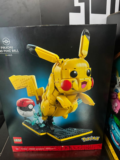 LEGO Pokémon 72152 — Pikachu & Poké Ball | 2,050 Piezas