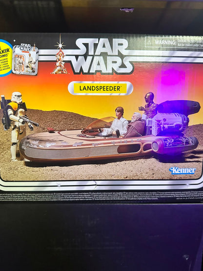 Star Wars Landspeeder — Kenner Vintage Collection | A New Hope con Figura de Luke Skywalker