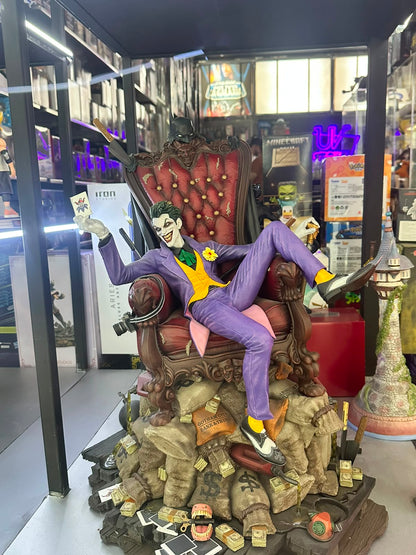 The Joker — Premium Collectible Statue on Throne | DC Comics