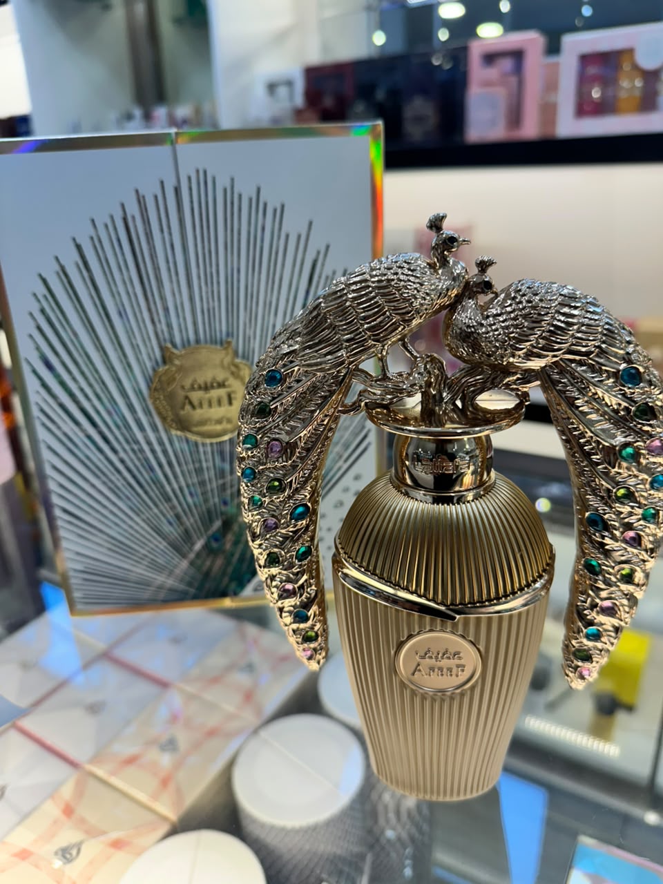 Lattafa Ароер — Eau de Parfum Árabe de Lujo | Frasco Coleccionable Pavo Real. Para Mujer