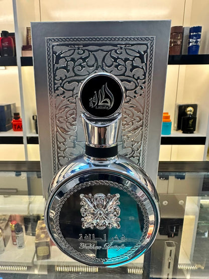 Lattafa Fakhar — Eau de Parfum Árabe de Lujo | Frasco Disco Espejo Premium. Para Hombre