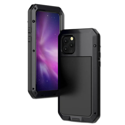 Military Grade Metal Armor Case for Iphone 17 Air/17/16/15/14/13/12/11 Pro Max, Heavy Duty Full Body Shockproof Cover with Built-In Screen Protector, Rugged Protective Phone Case
