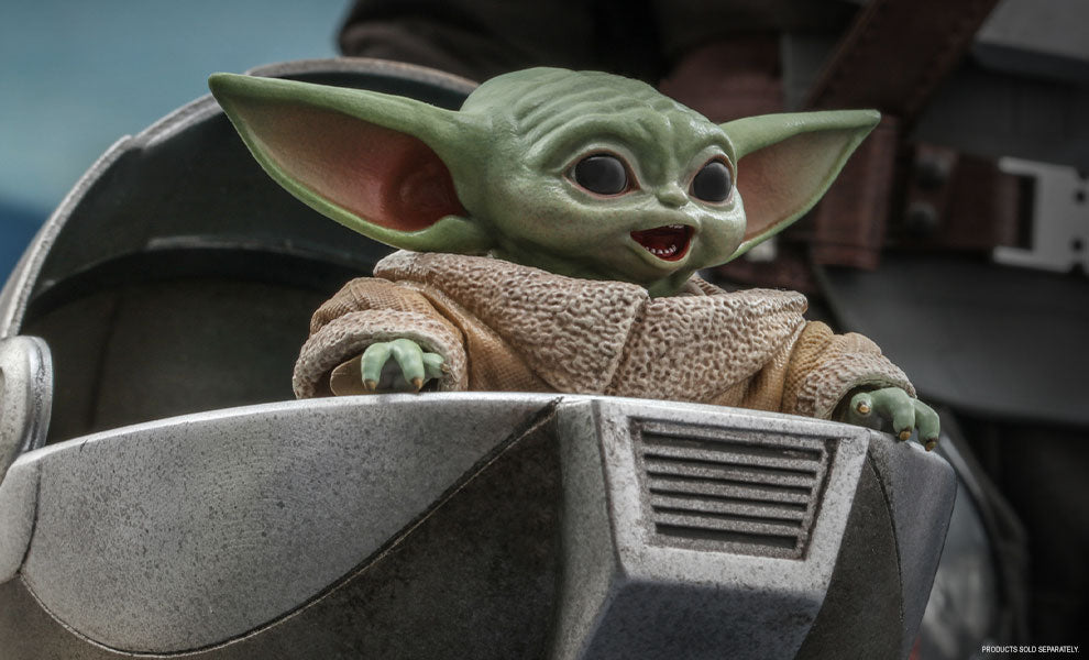 Grogu "The Child" — Hot Toys 1/4 Quarter Scale | Star Wars The Mandalorian