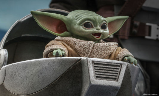 Grogu "The Child" — Hot Toys 1/4 Quarter Scale | Star Wars The Mandalorian