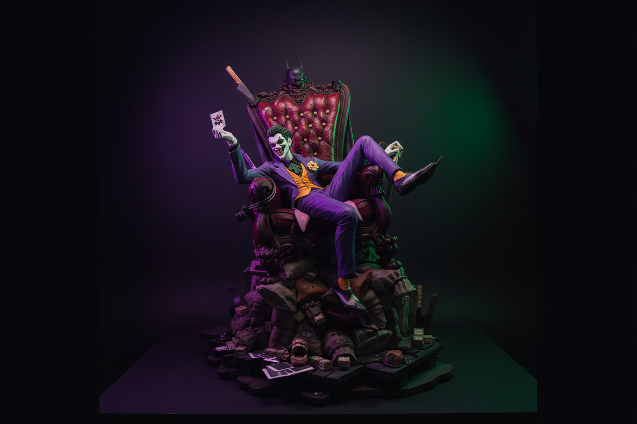 Joker Statue Banner