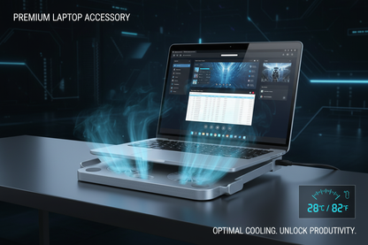 Laptop Cooling Stand Banner