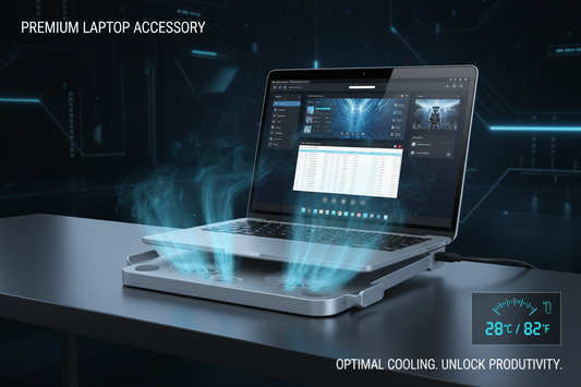 Laptop Cooling Stand Banner