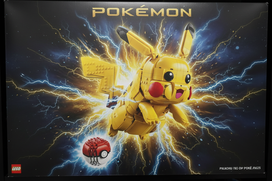LEGO Pikachu Banner